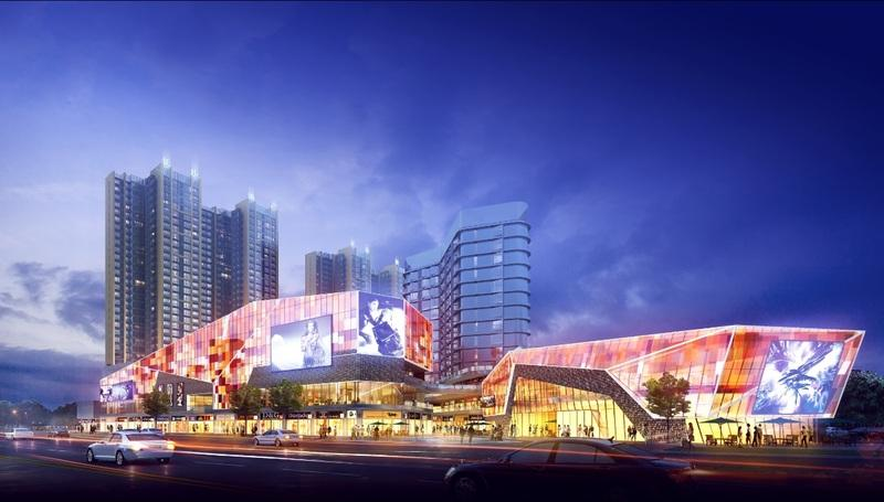 不銹鋼水箱設(shè)備廠案例之長沙美萊美城市廣場-湖南文泰